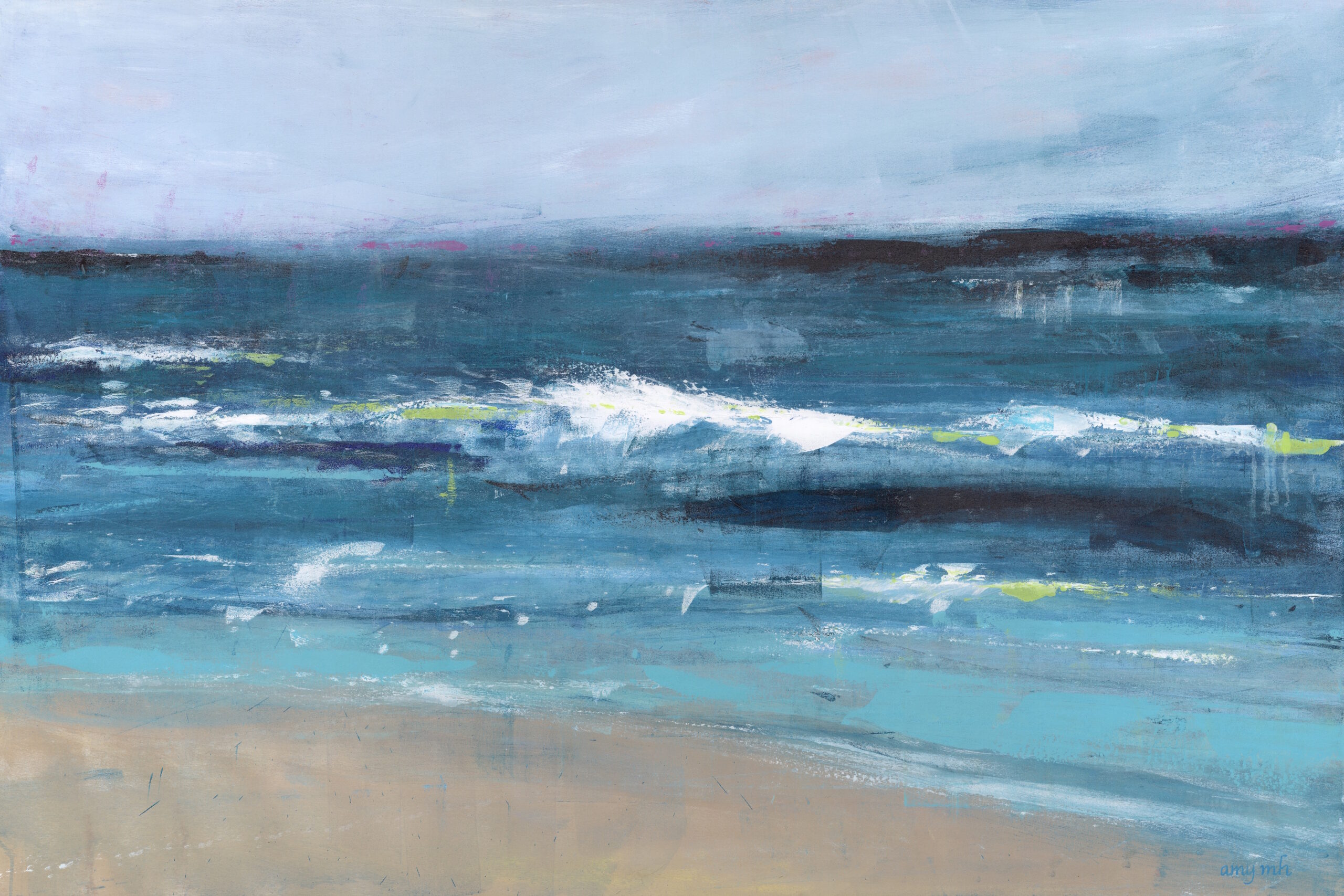 Beyond Me 48 x 72 coastals 2019 Naples Florida Art Gallery