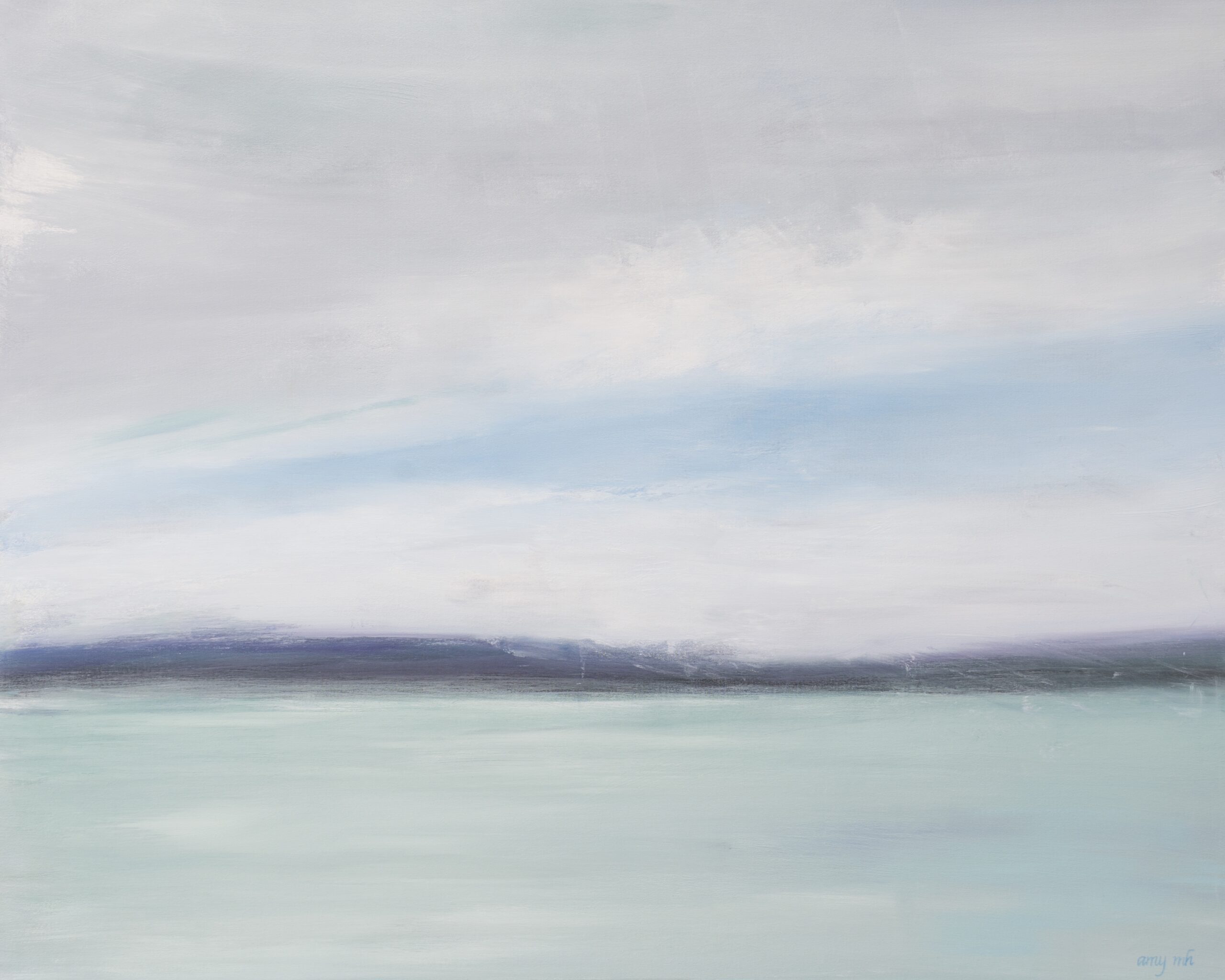 In the Moment 48 x 60 coastals 2019 Naples Florida Art Gallery