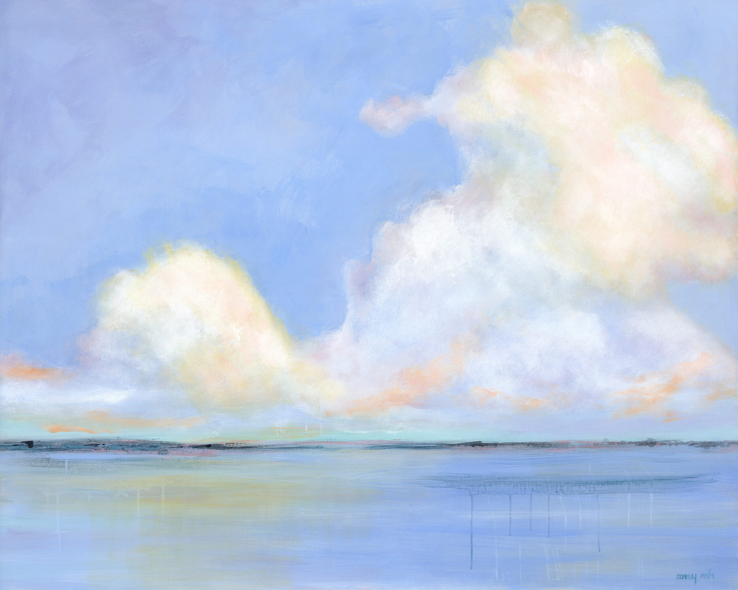 Dreaming in Color 48 x 60 coastals 2019 Naples Florida Art Gallery