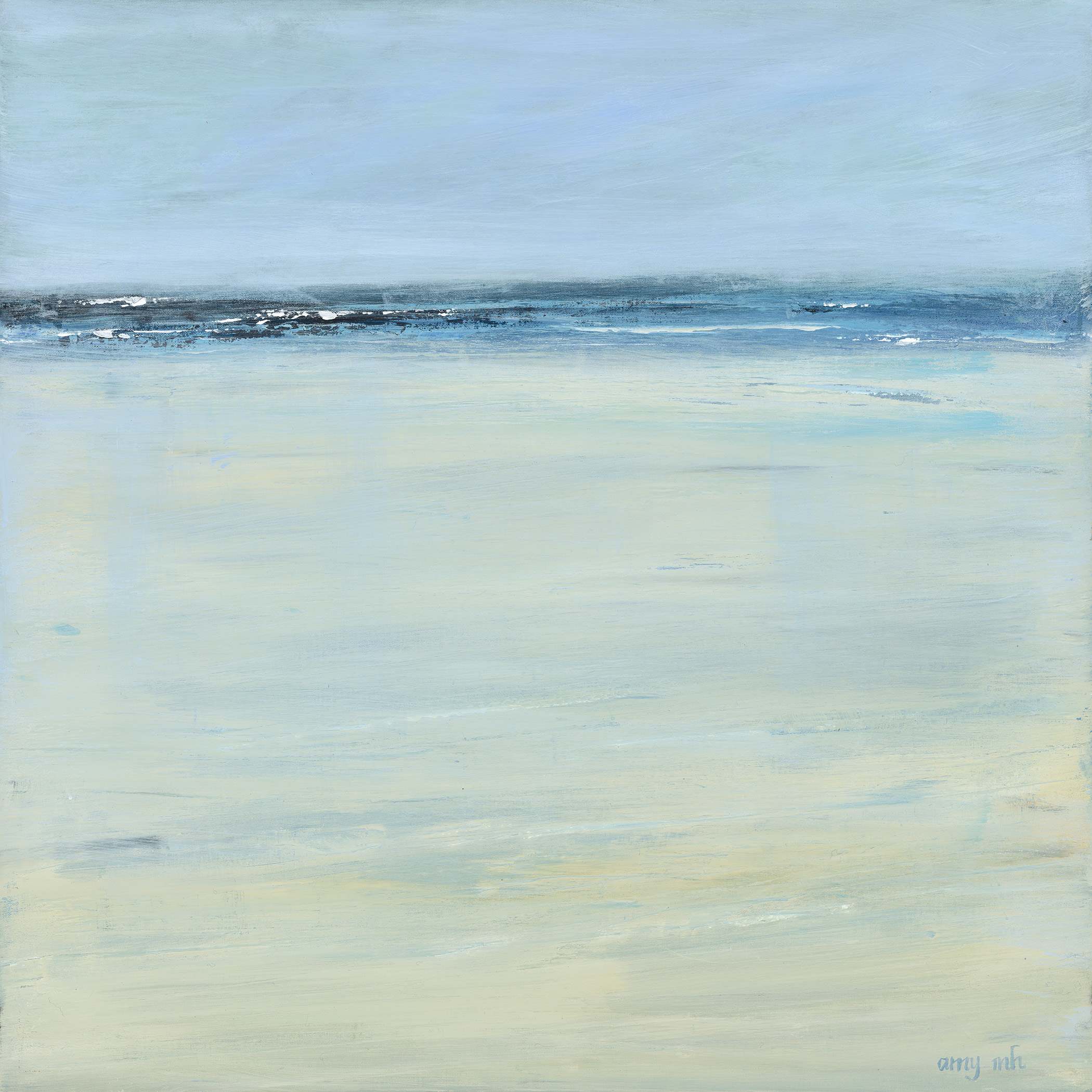 Gathering Storm 36 x 36 coastals 2019 Naples Florida Art Gallery