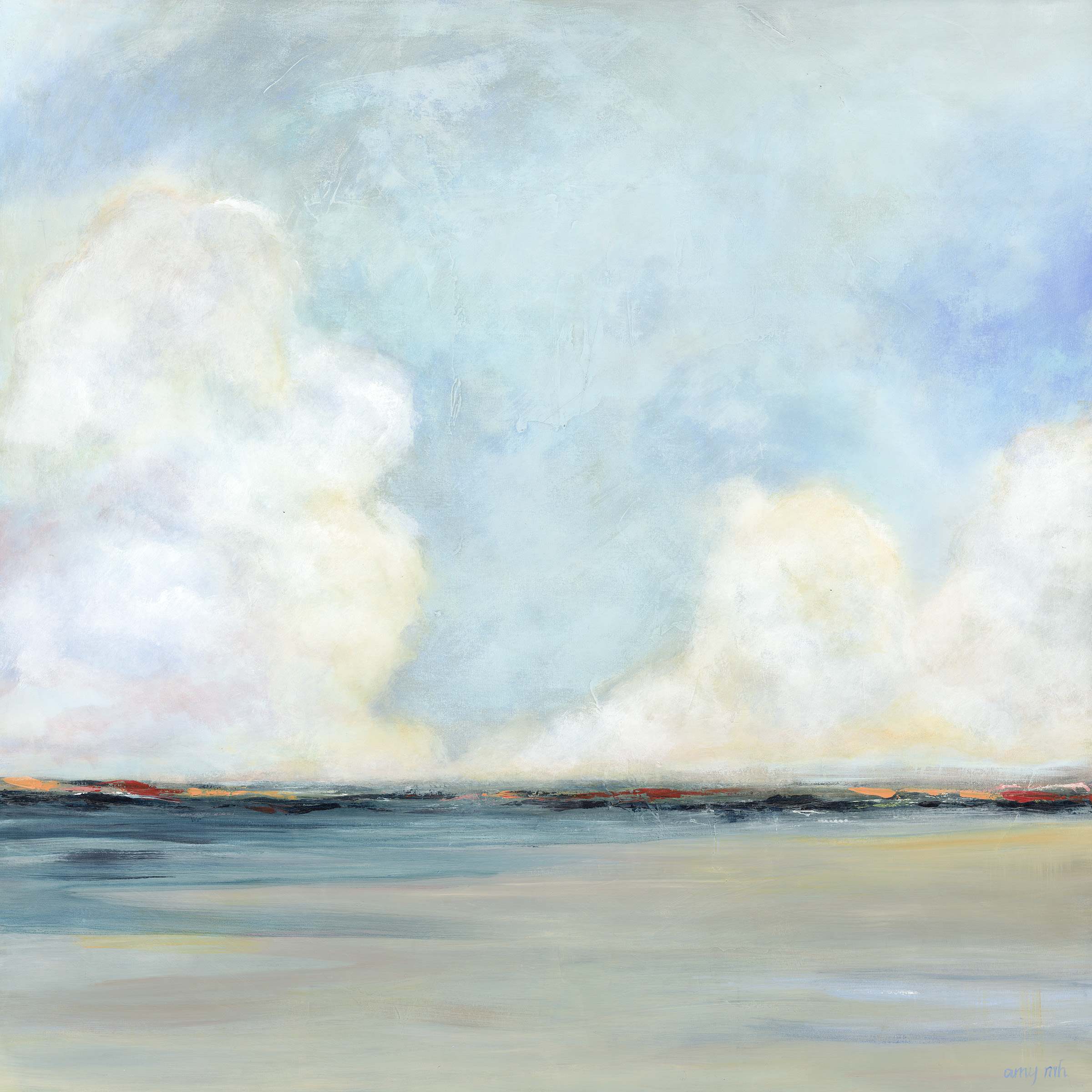 Skyfall 60 x 60 coastals 2020 Naples Florida Art Gallery