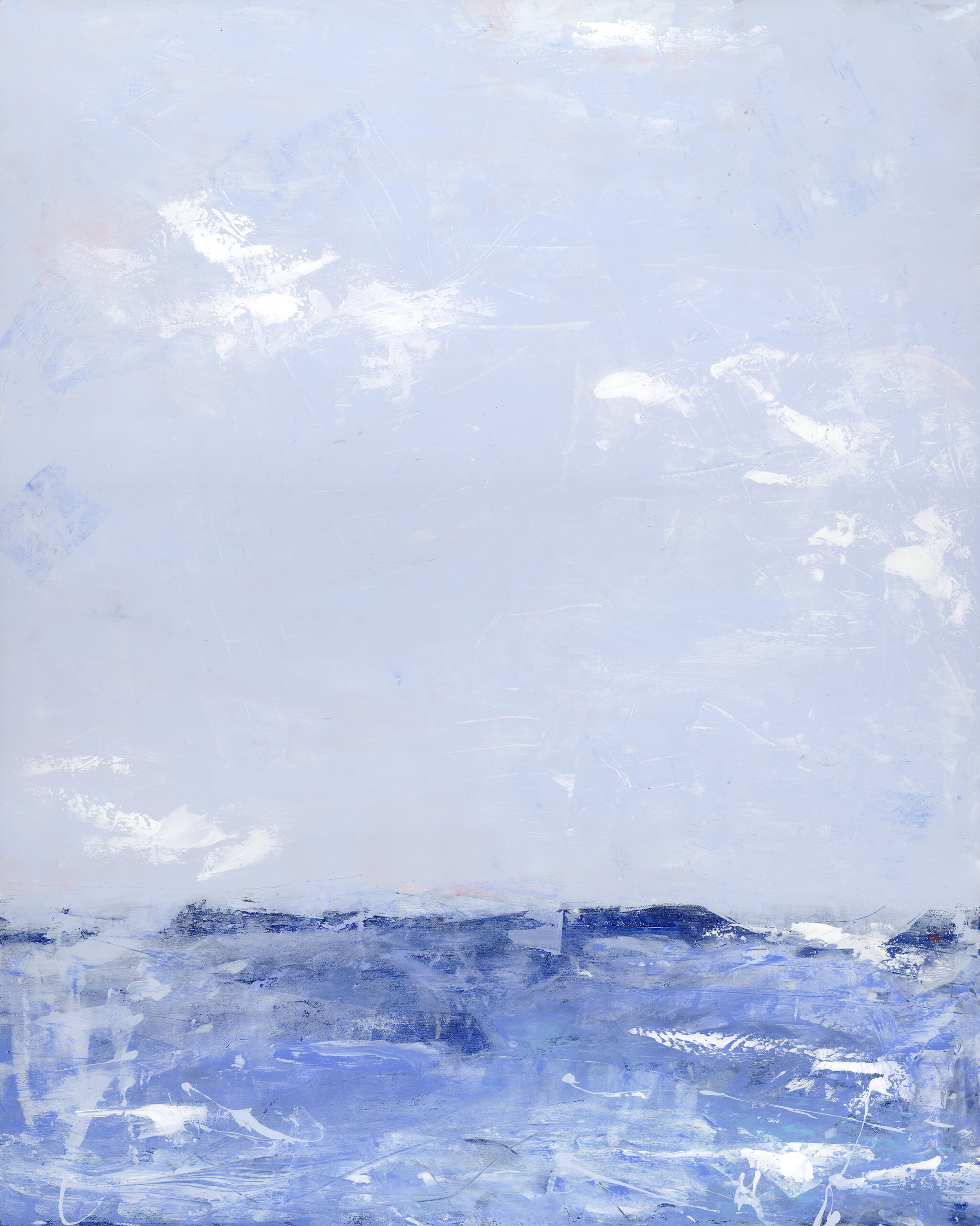 Brewing 60 x 48 coastals 2018 Naples Florida Art Gallery