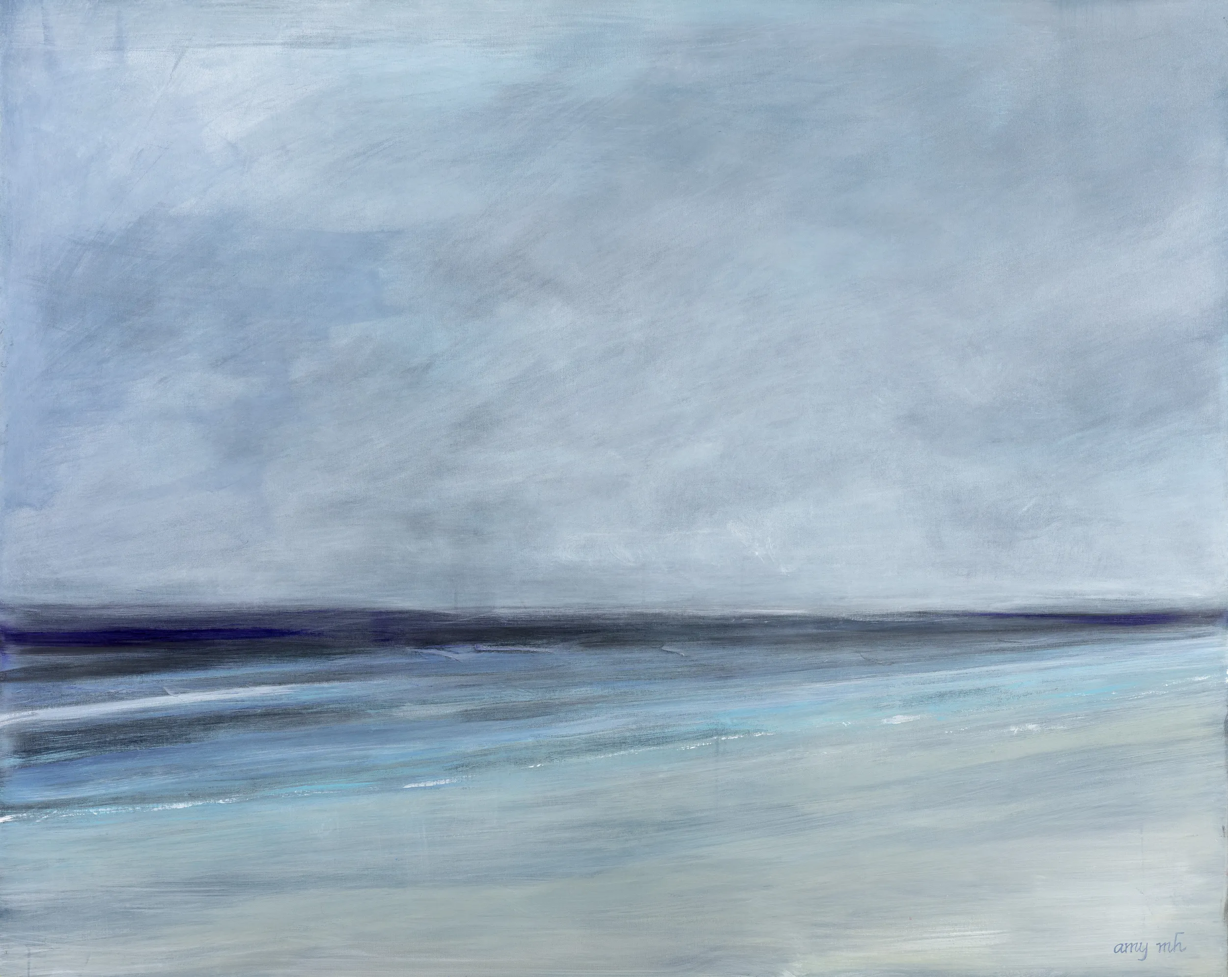 Keeping Secrets 48 x 60 coastals 2019 Naples Florida Art Gallery
