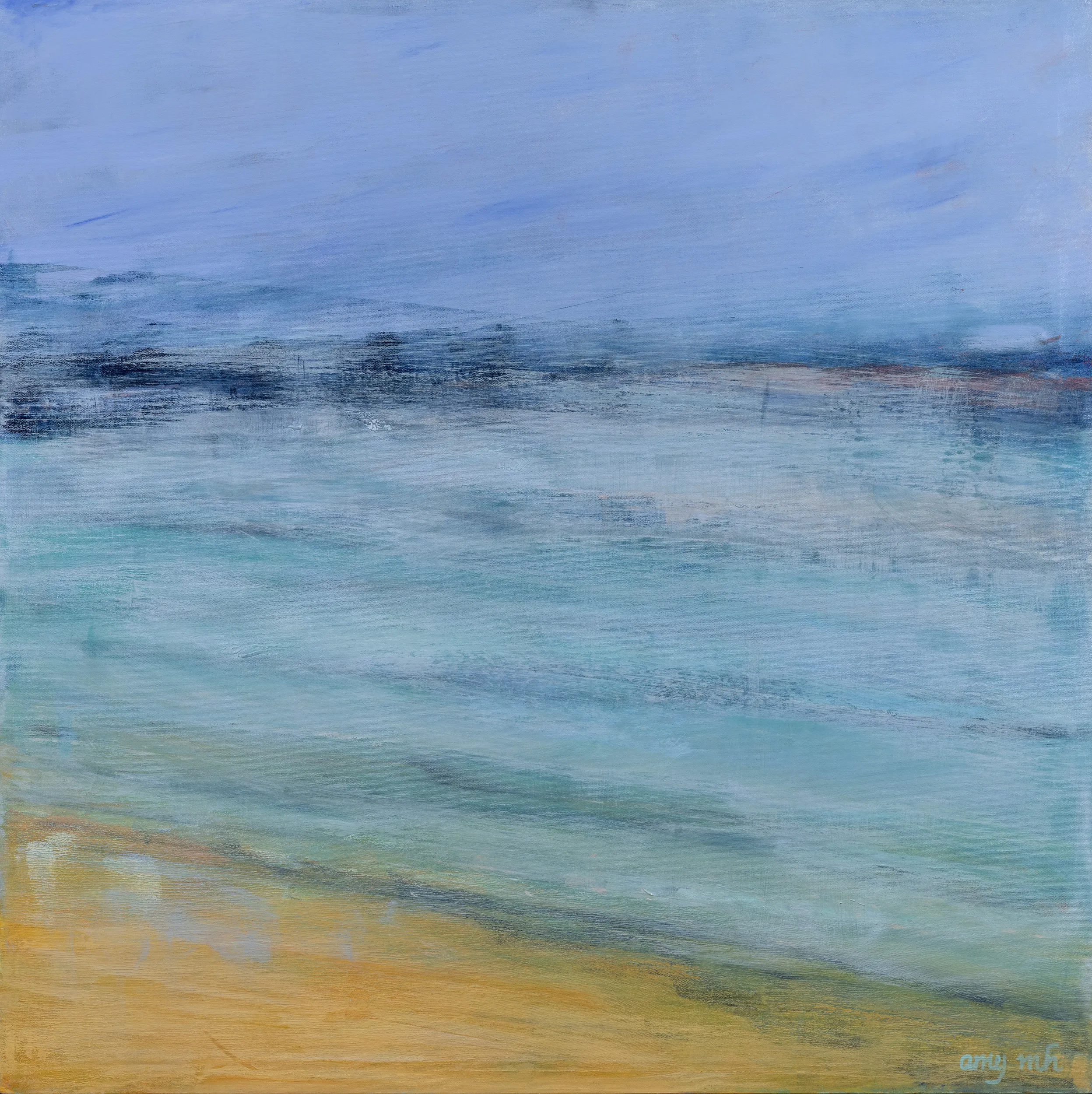 Pistachio 36 x 36 coastals 2019 Naples Florida Art Gallery
