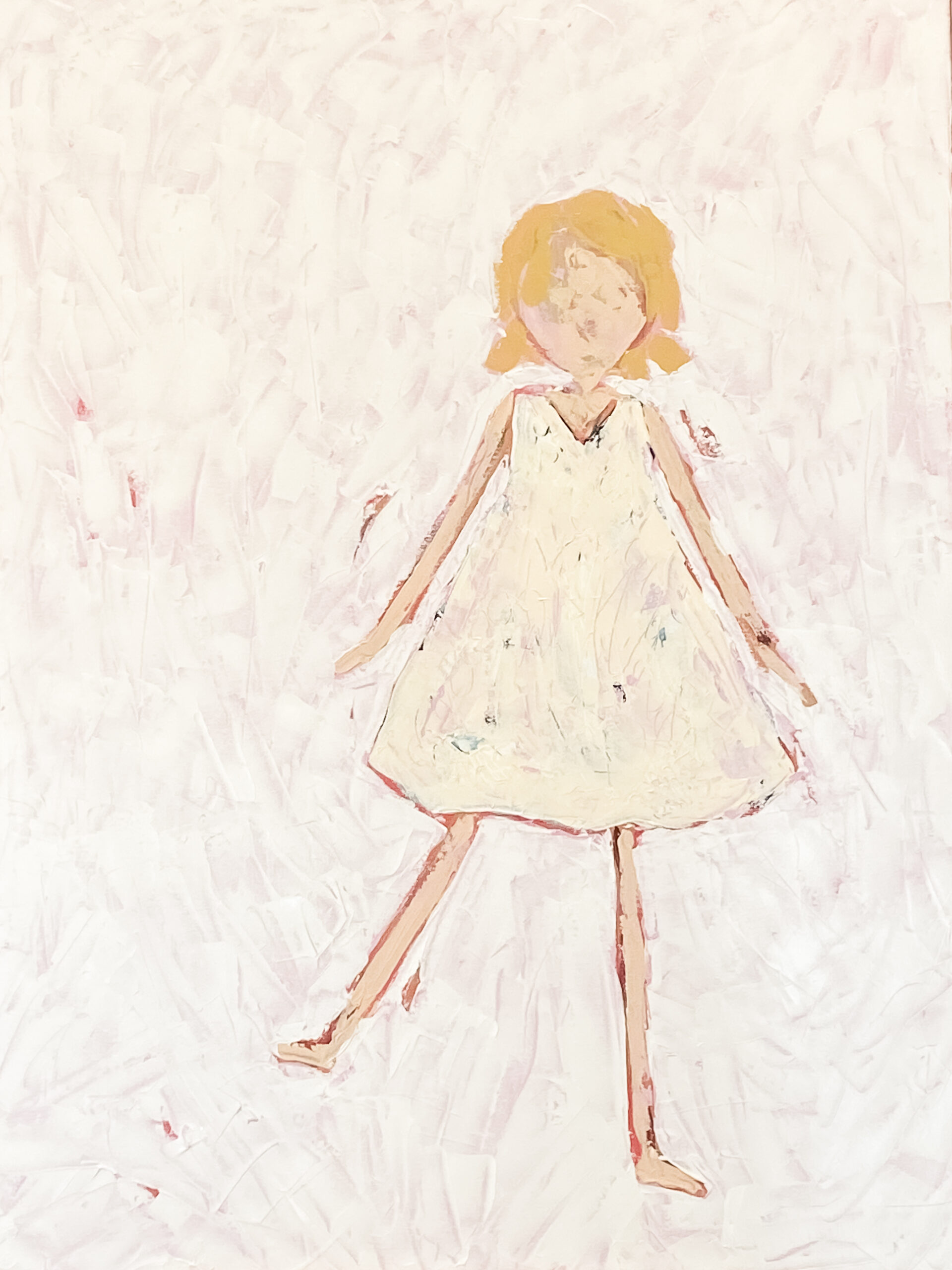 Strawberry Shortcake 48 x 36 the girls 2020 Naples Florida Art Gallery