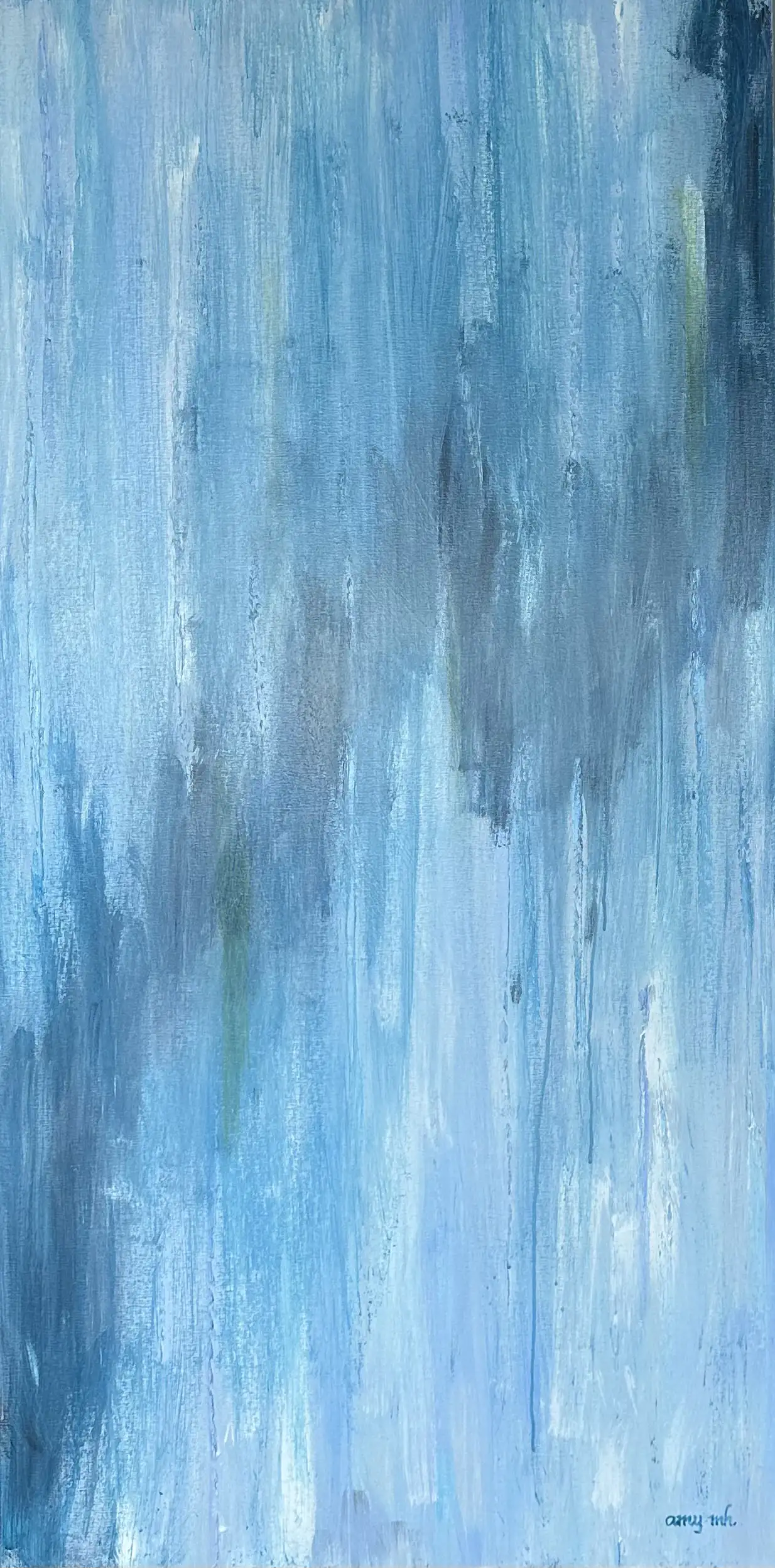 DecibelSound II Decibel Wave II 60 x 30 Naples abstracts Paintings 