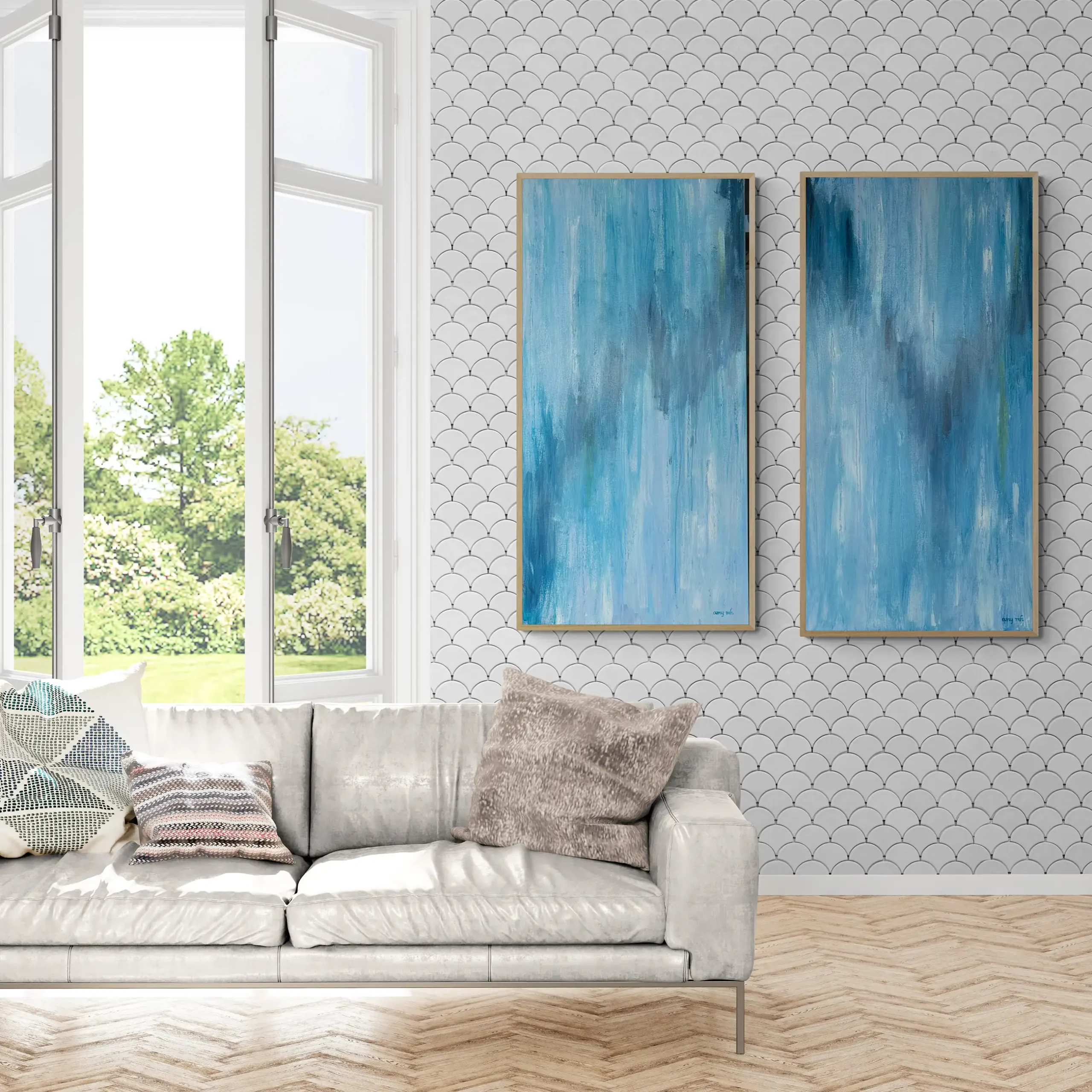 DecibelSound II Decibel Wave II 60 x 30 Naples, FL abstracts Art Gallery 