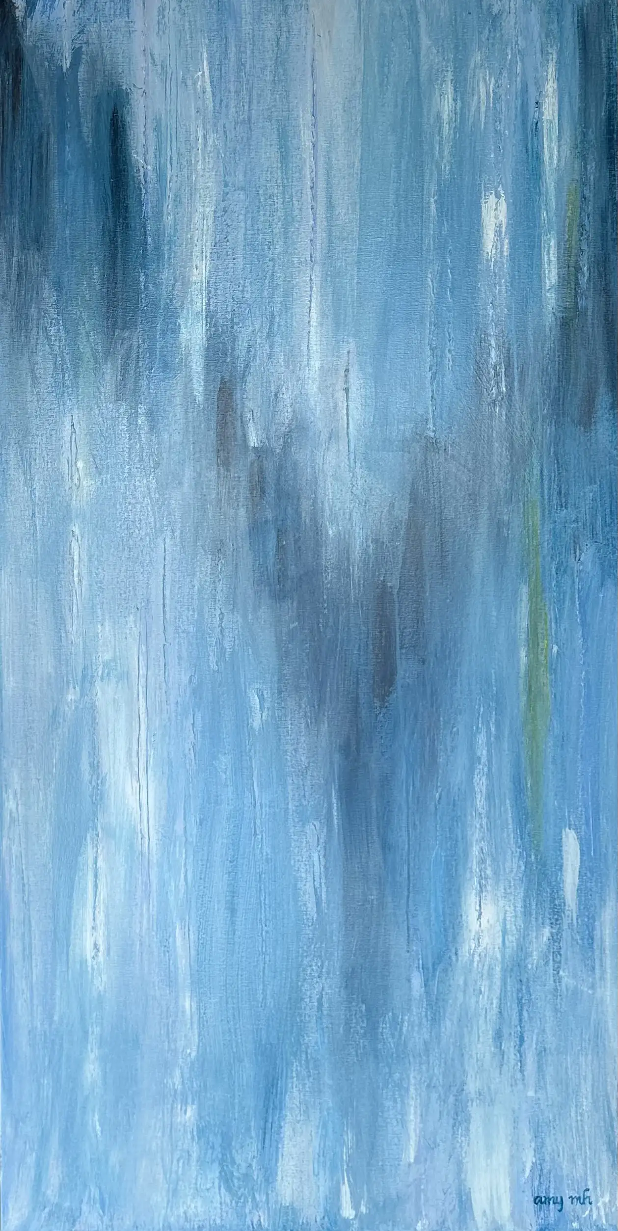 DecibelSound II Decibel Wave II 60 x 30 Naples abstracts Paintings 