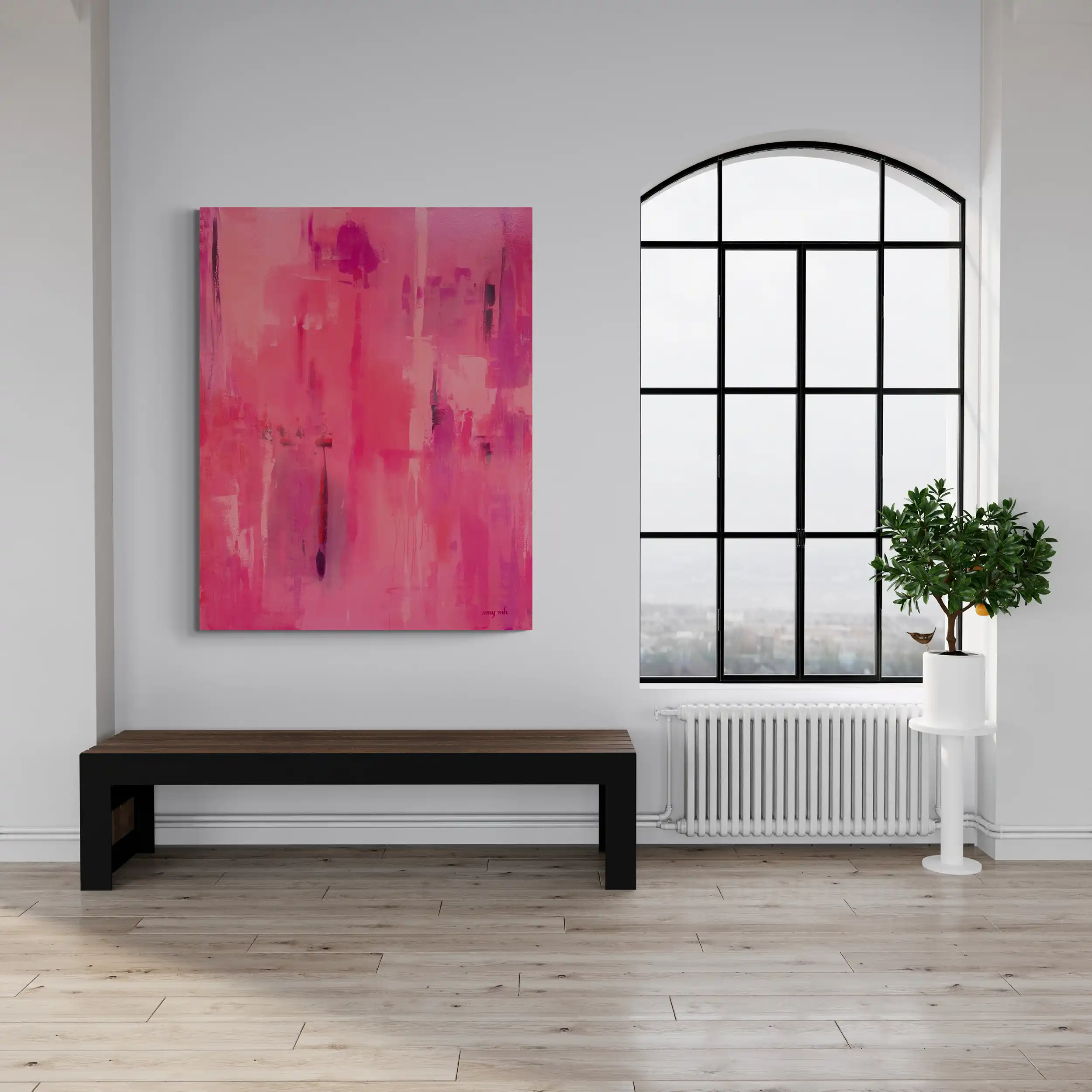 Lipstick Install 48x60 