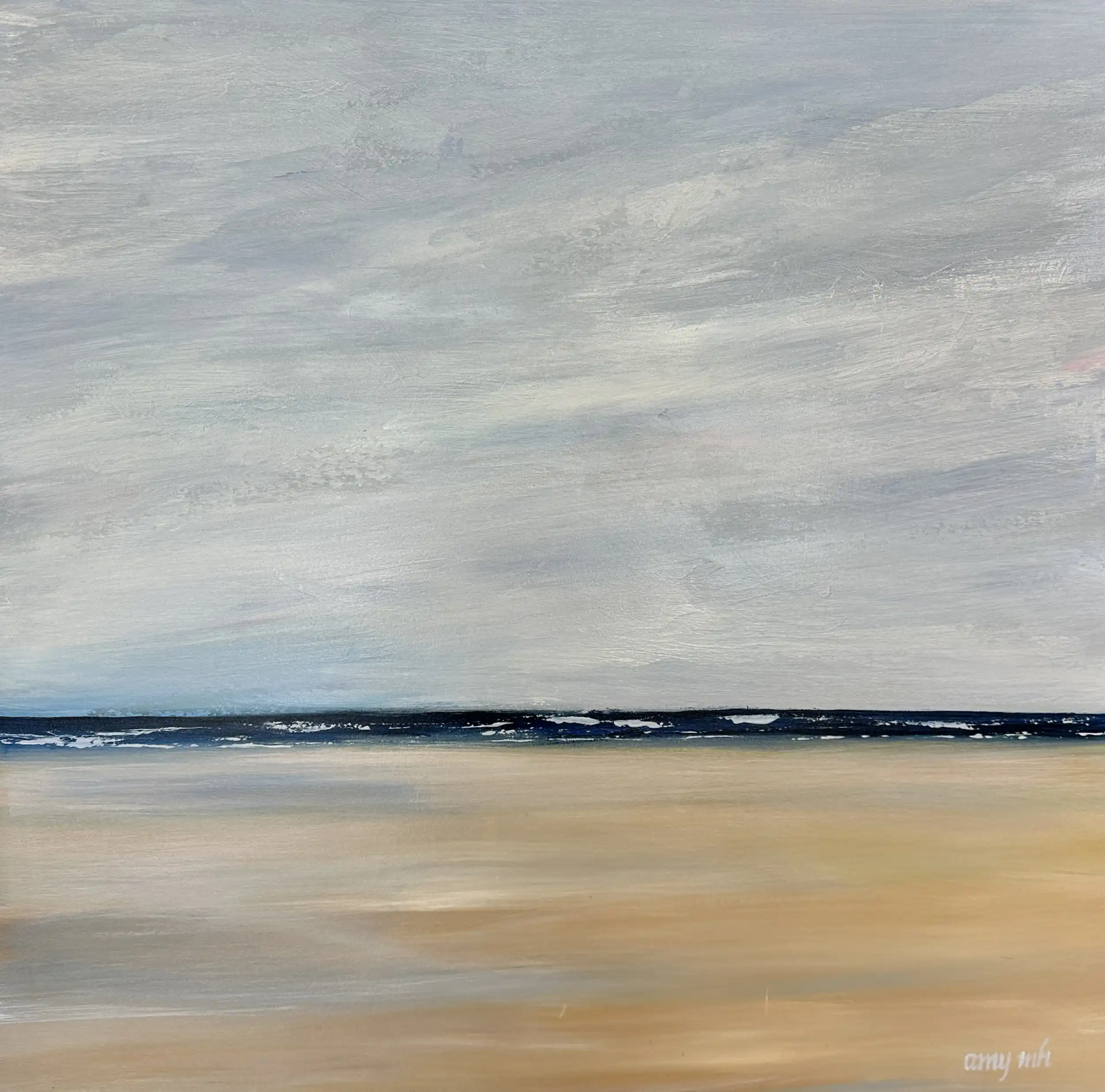 Low Tide 36 x 36 coastals 2023 Naples Florida Art Gallery