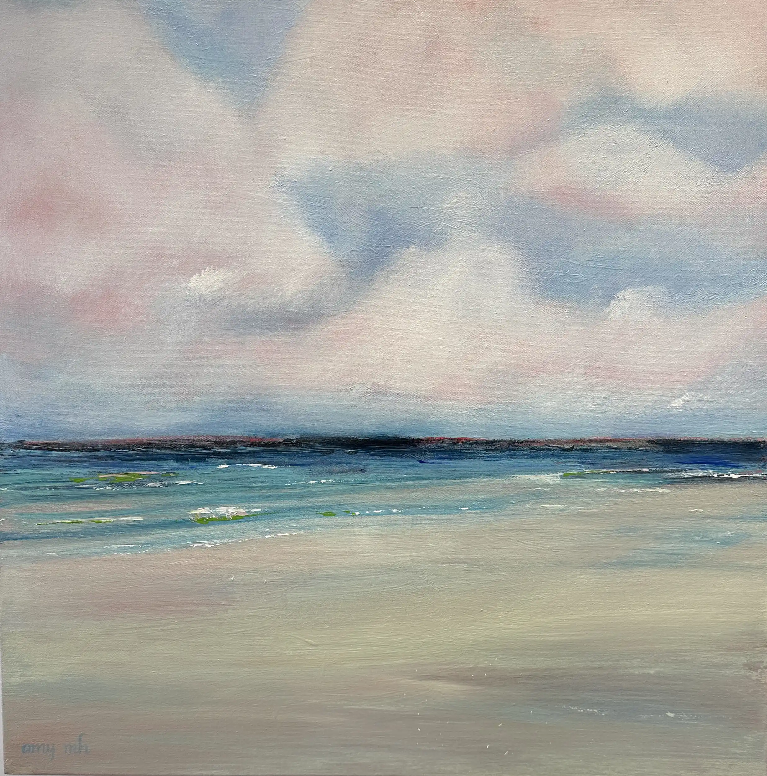 Hopeful 30 x 30 coastals 2023 Naples Florida Art Gallery