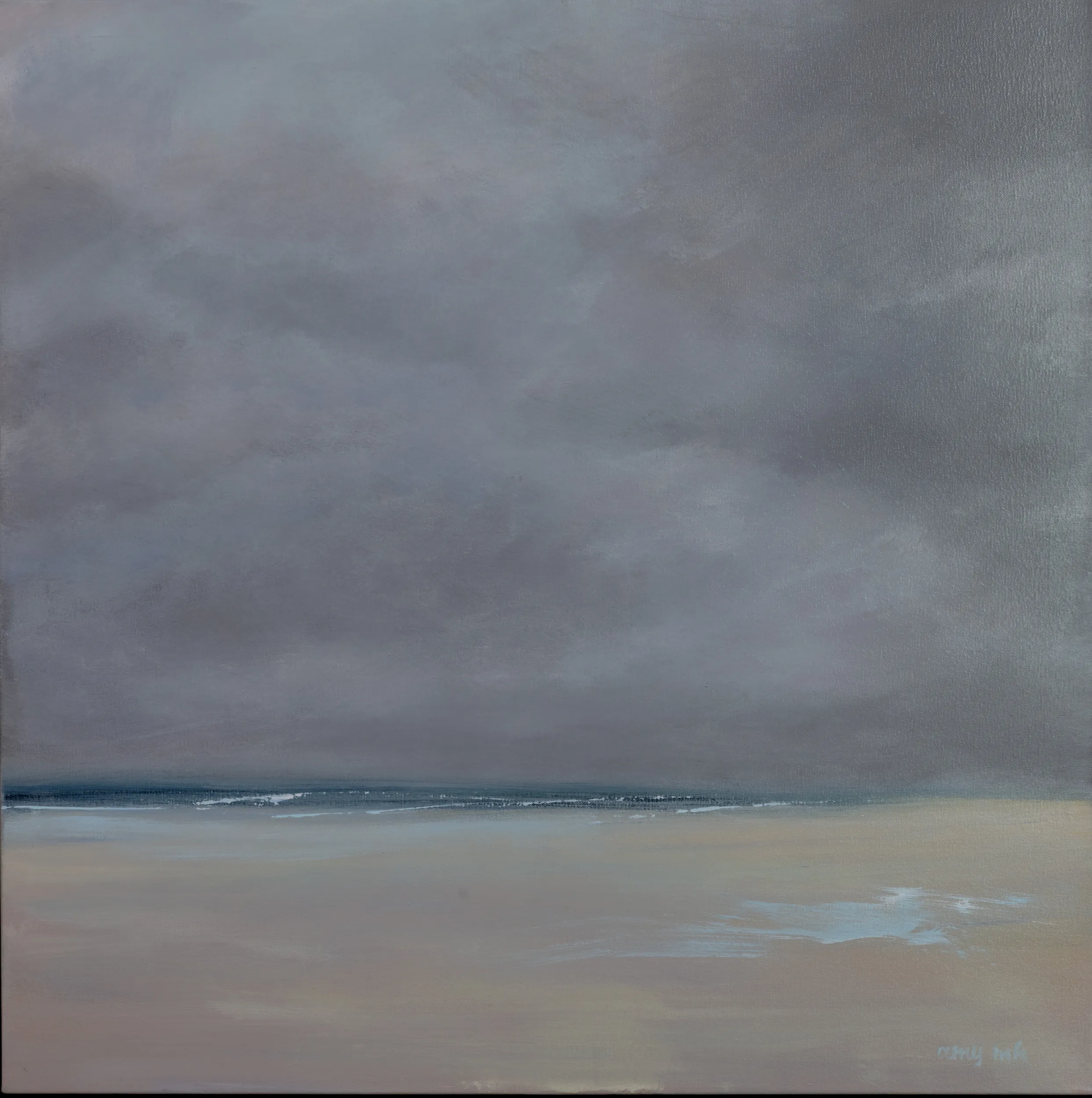 Yesterday (framed) 30 x 30 coastals 2024 Naples Florida Art Gallery