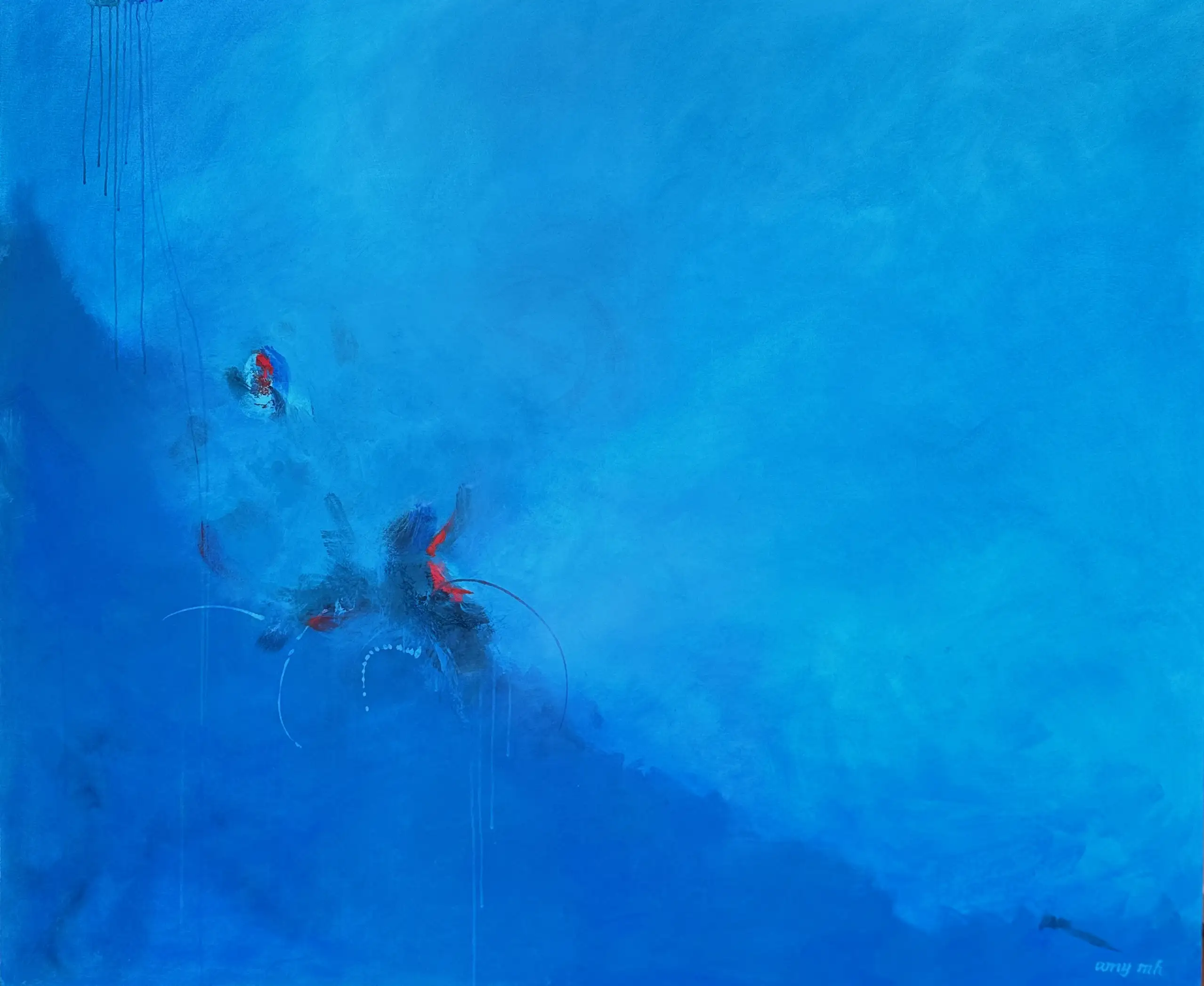 Temptation 60 x 72 abstracts 2024 Naples Florida Art Gallery