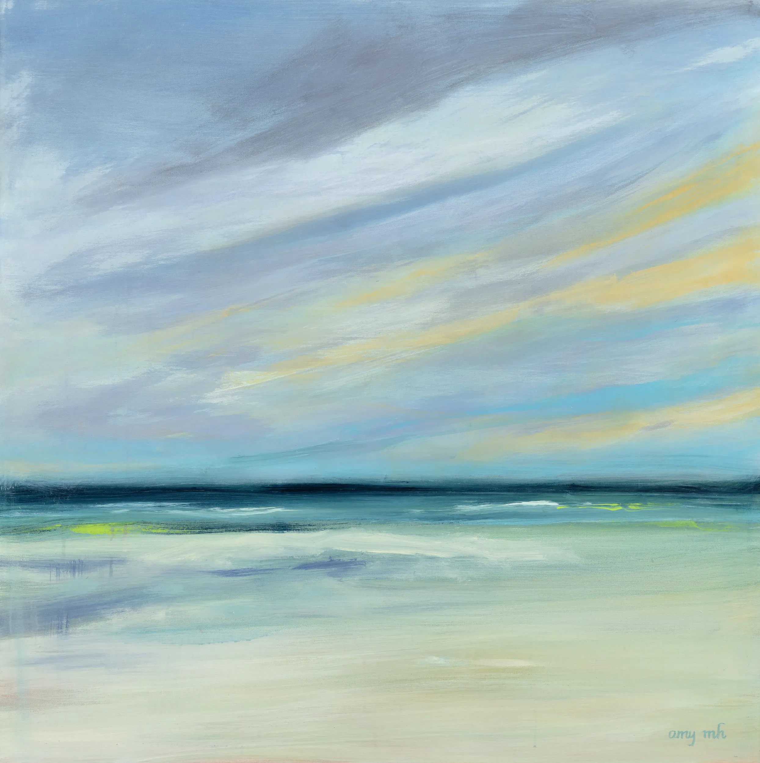 All that Jazz 36 x 36 coastals 2025 Naples Florida Art Gallery
