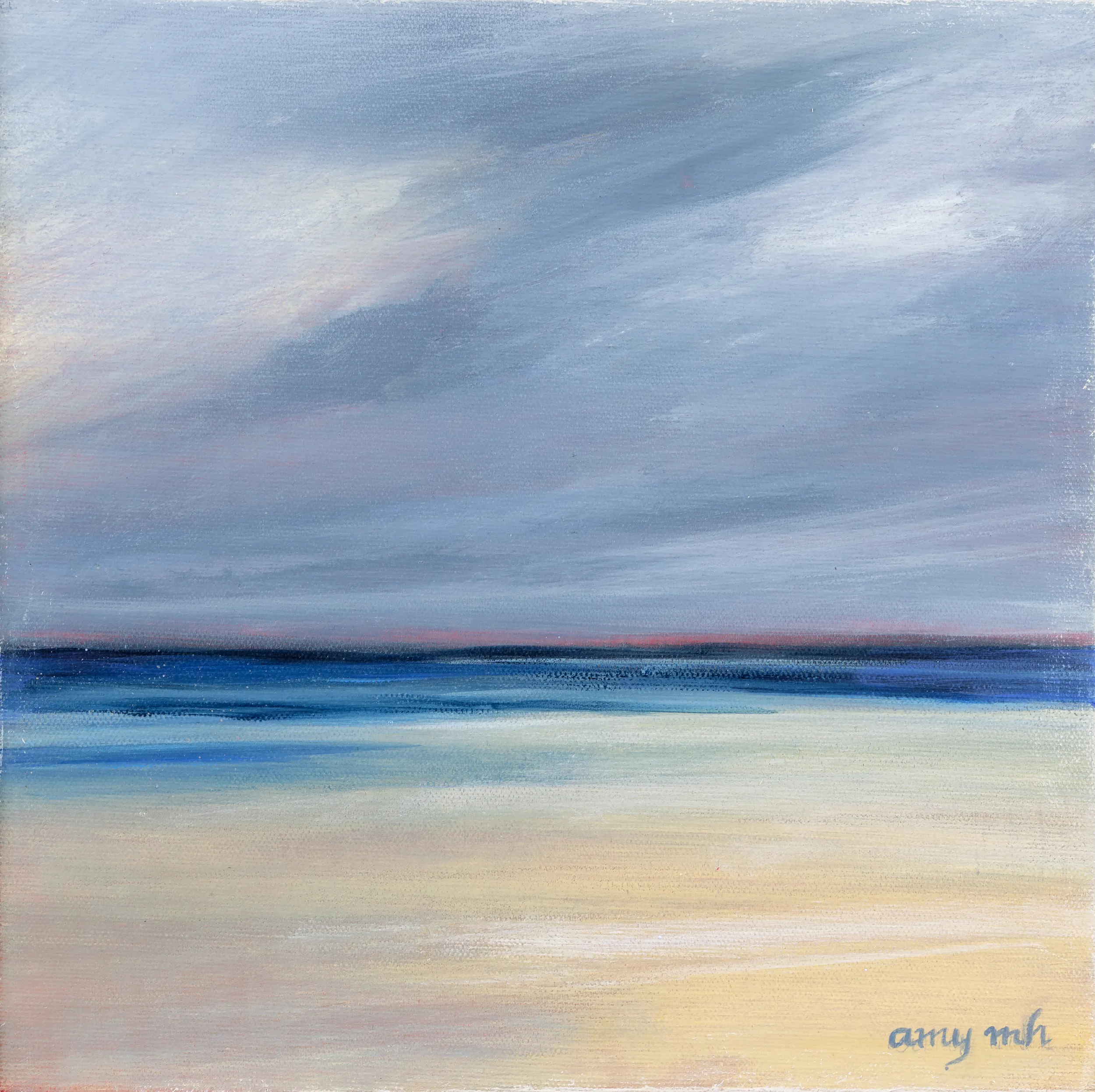 Remembering You 36 x 36 coastals 2025 Naples Florida Art Gallery