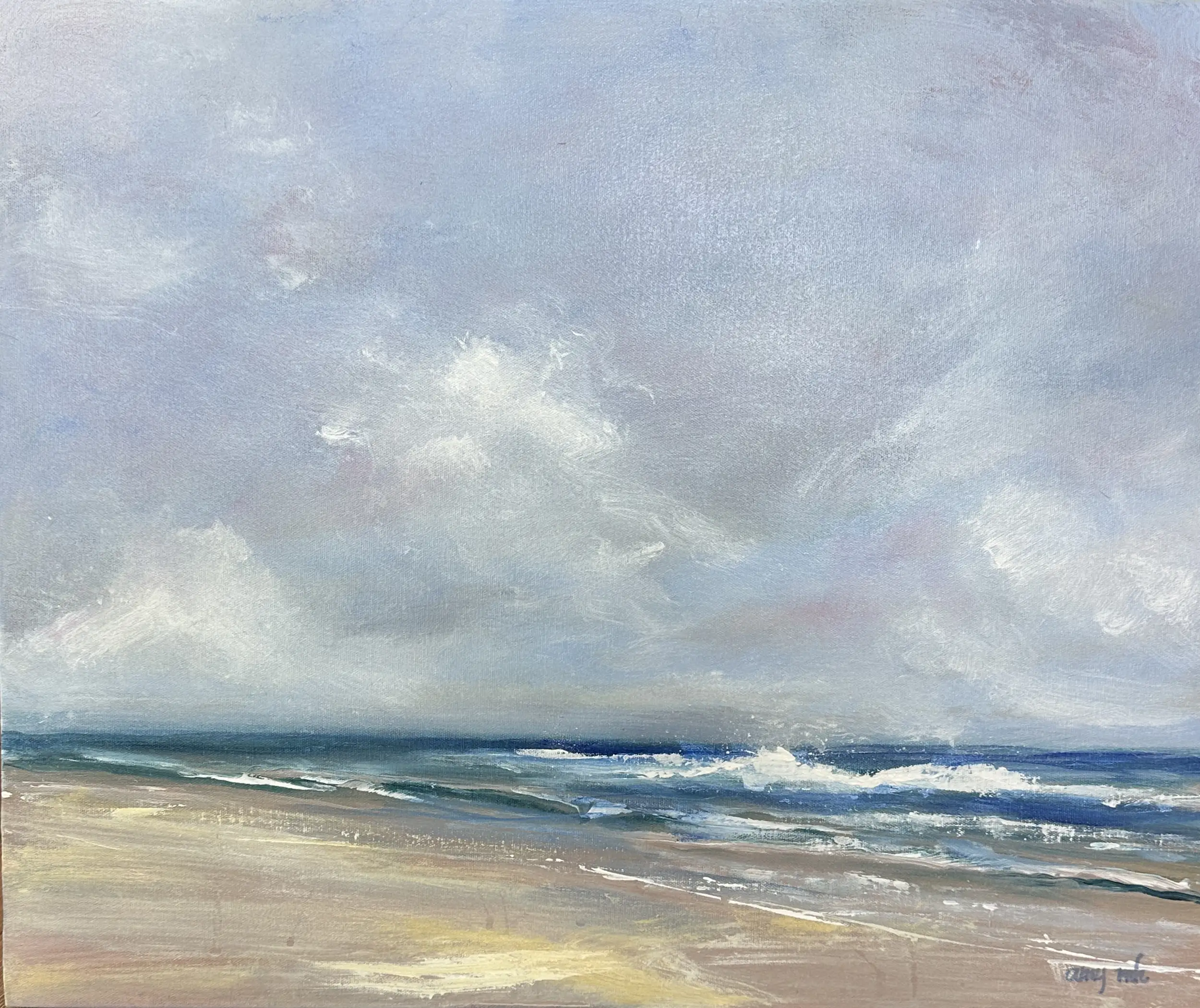 Waltzing 29 x 24 coastals 2025 Naples Florida Art Gallery