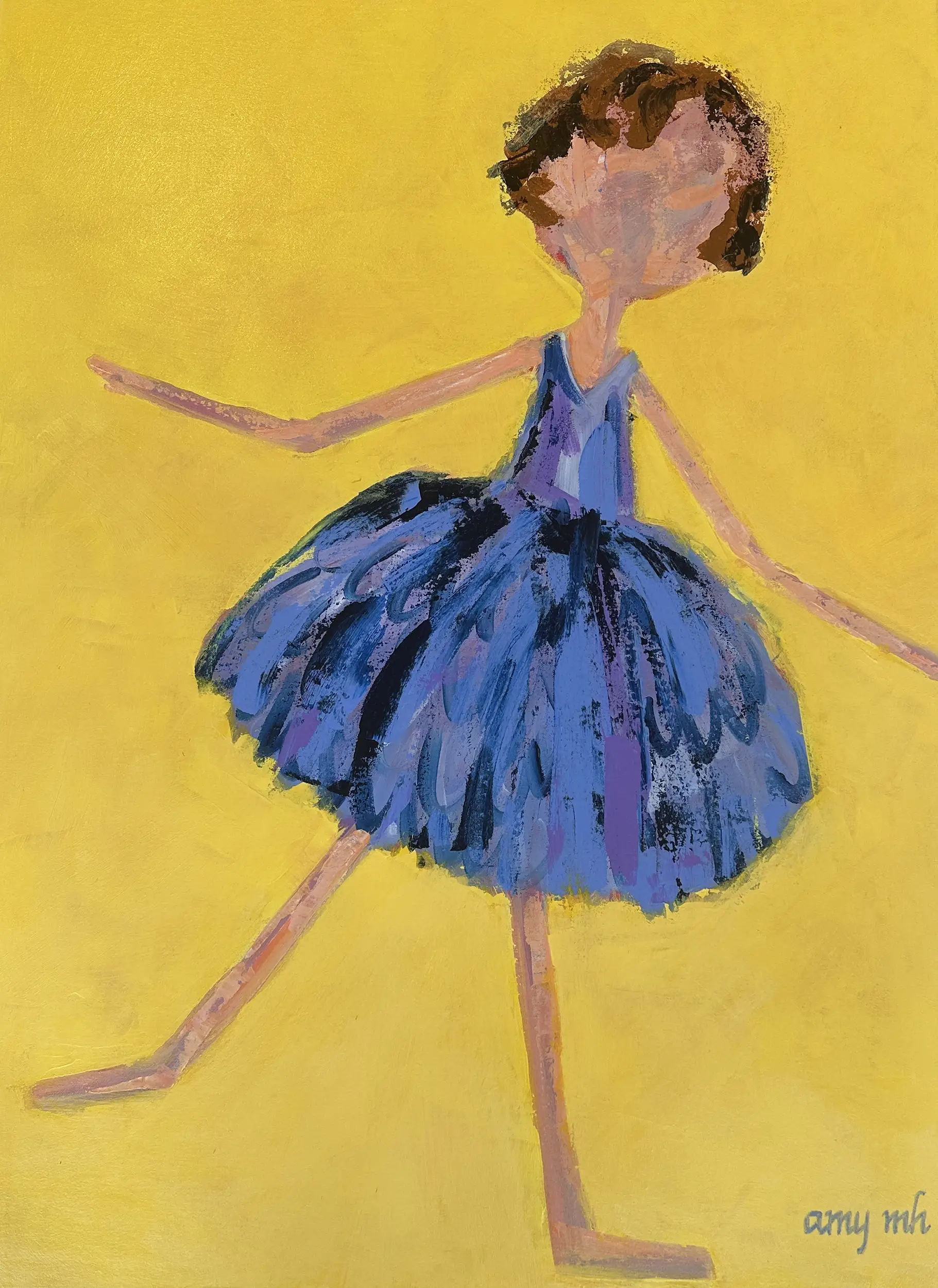 Lemondrop 40 x 30 the girls 2025 Naples Florida Art Gallery