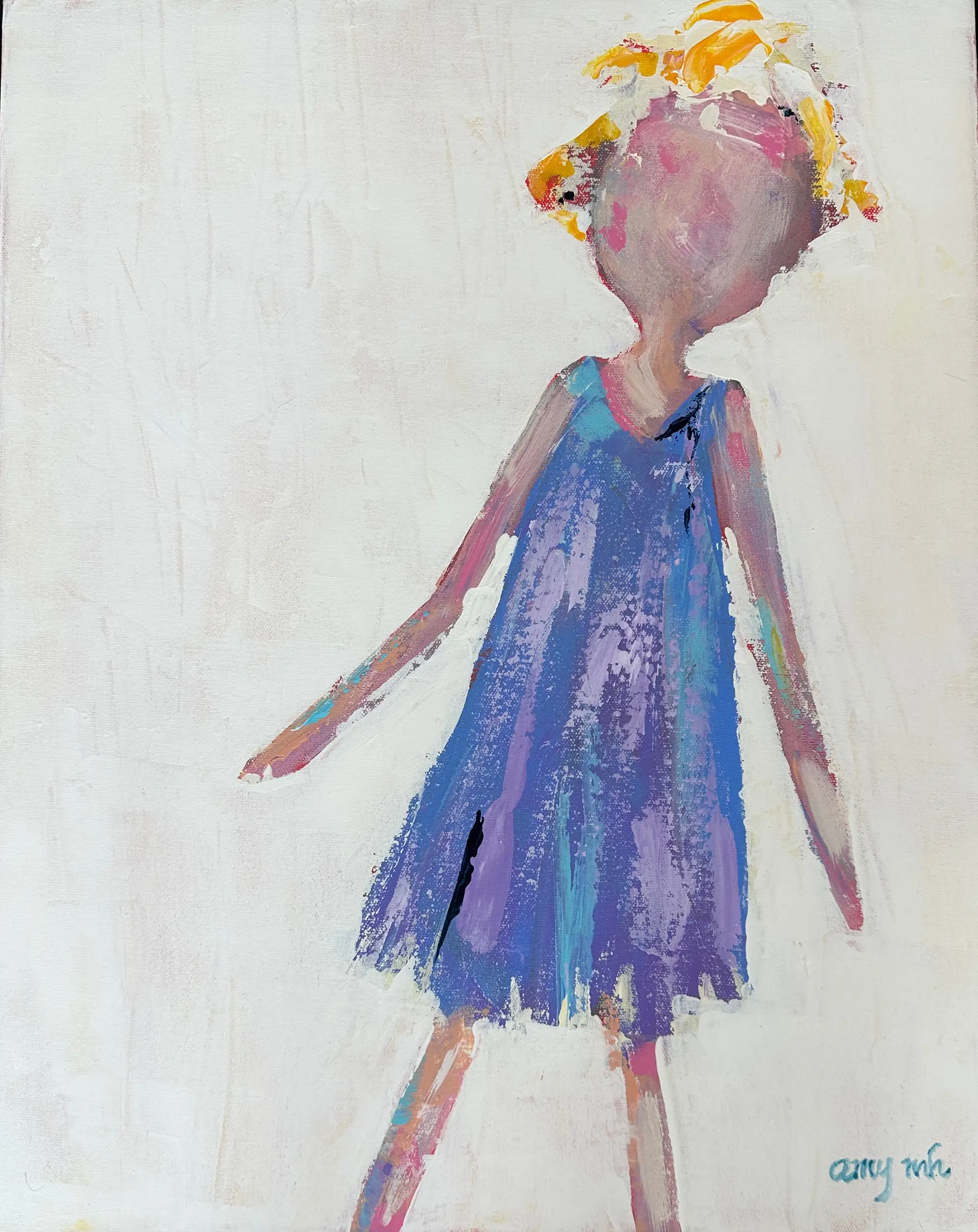 Whipped Cream 20 x 16 the girls 2025 Naples Florida Art Gallery