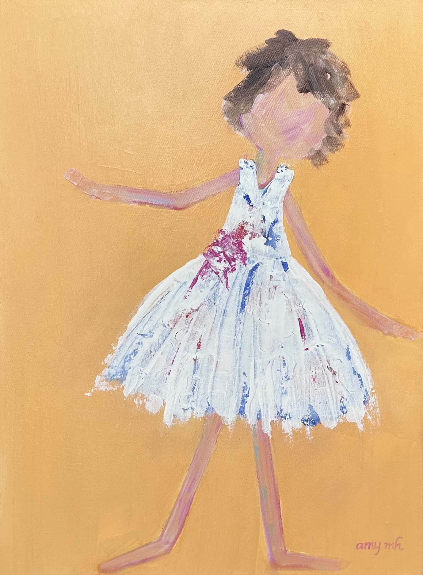 Powder Puff 24 x 18 the girls 2025 Naples Florida Art Gallery