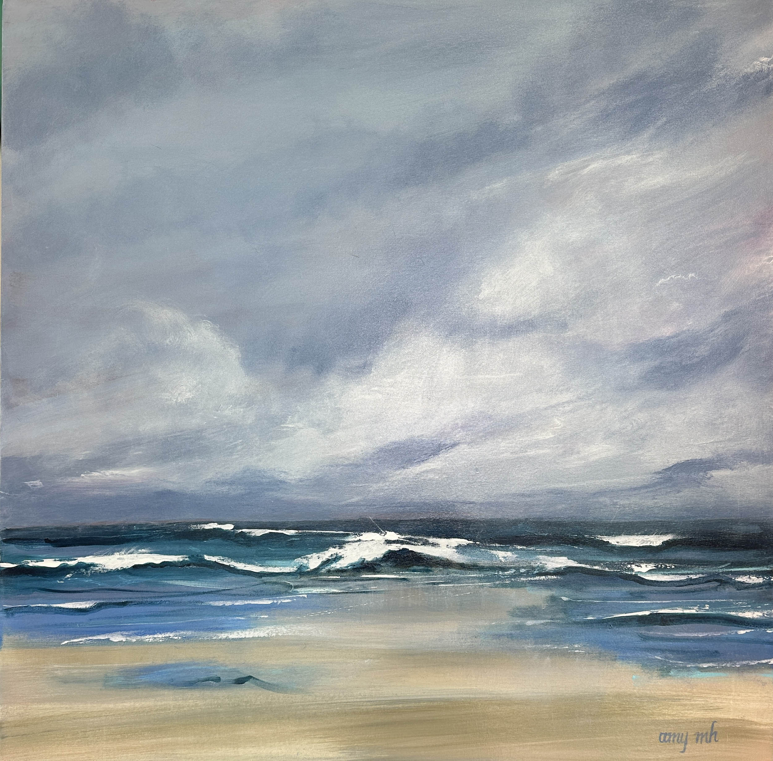 Blur the Lines 36 x 36 coastals 2025 Naples Florida Art Gallery