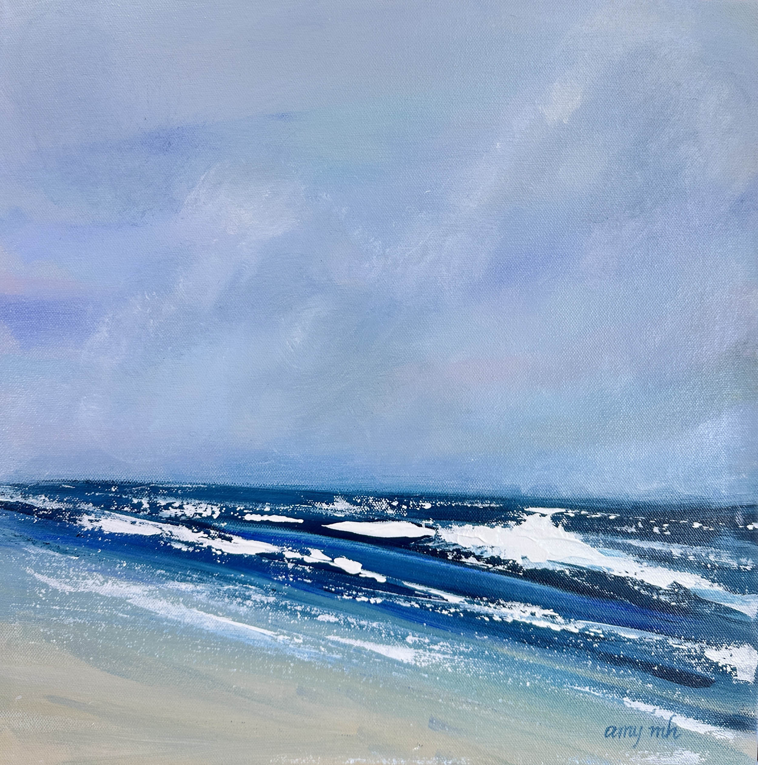 Respect 16 x 16 coastals 2025 Naples Florida Art Gallery