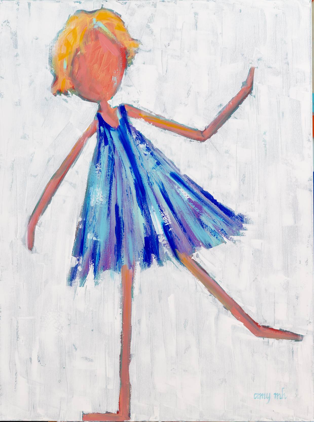 Cloud Nine 48 x 36 the girls 2026 Naples Florida Art Gallery