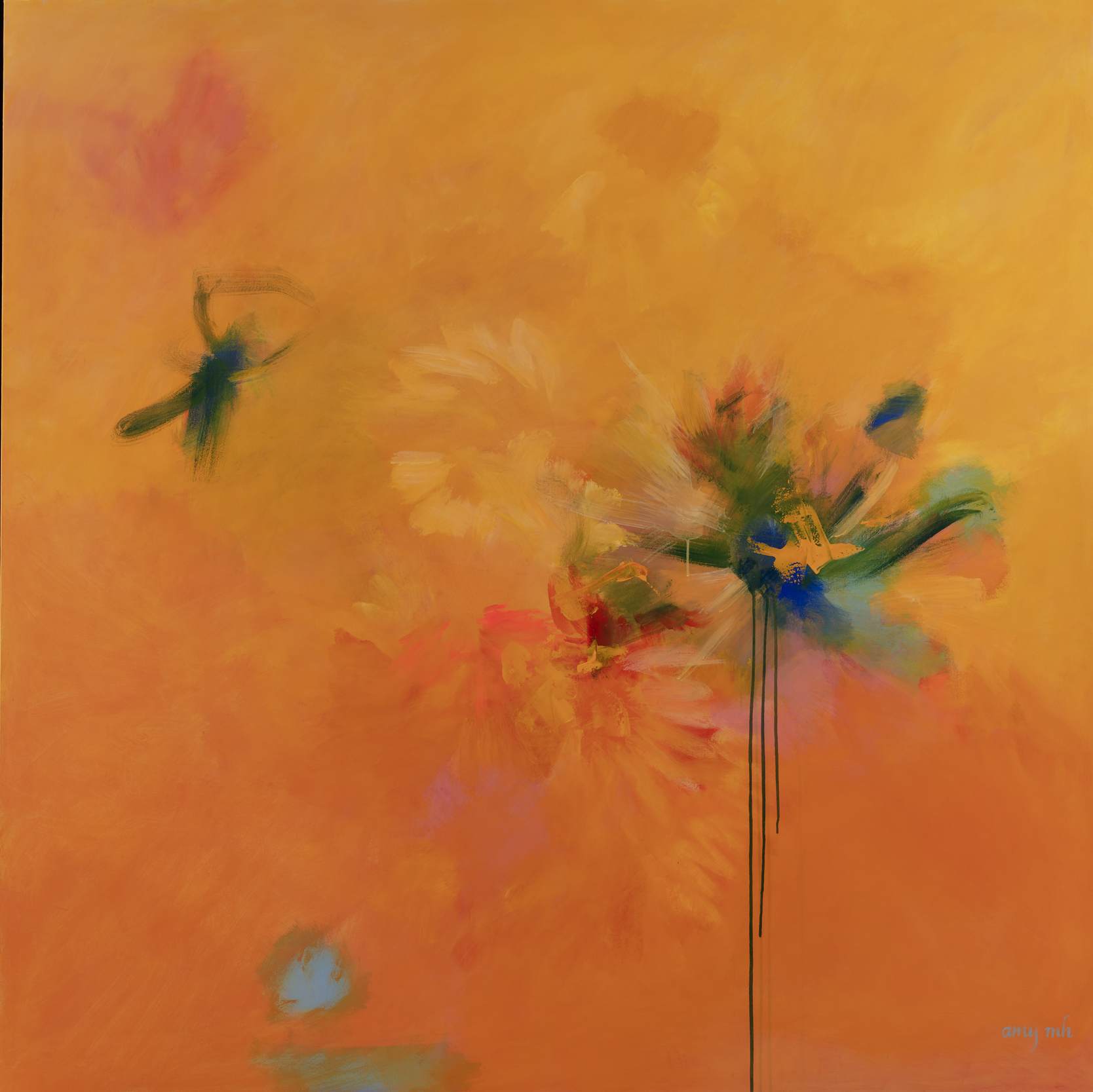 Confidence 72 x 72 abstracts 2026 Naples Florida Art Gallery