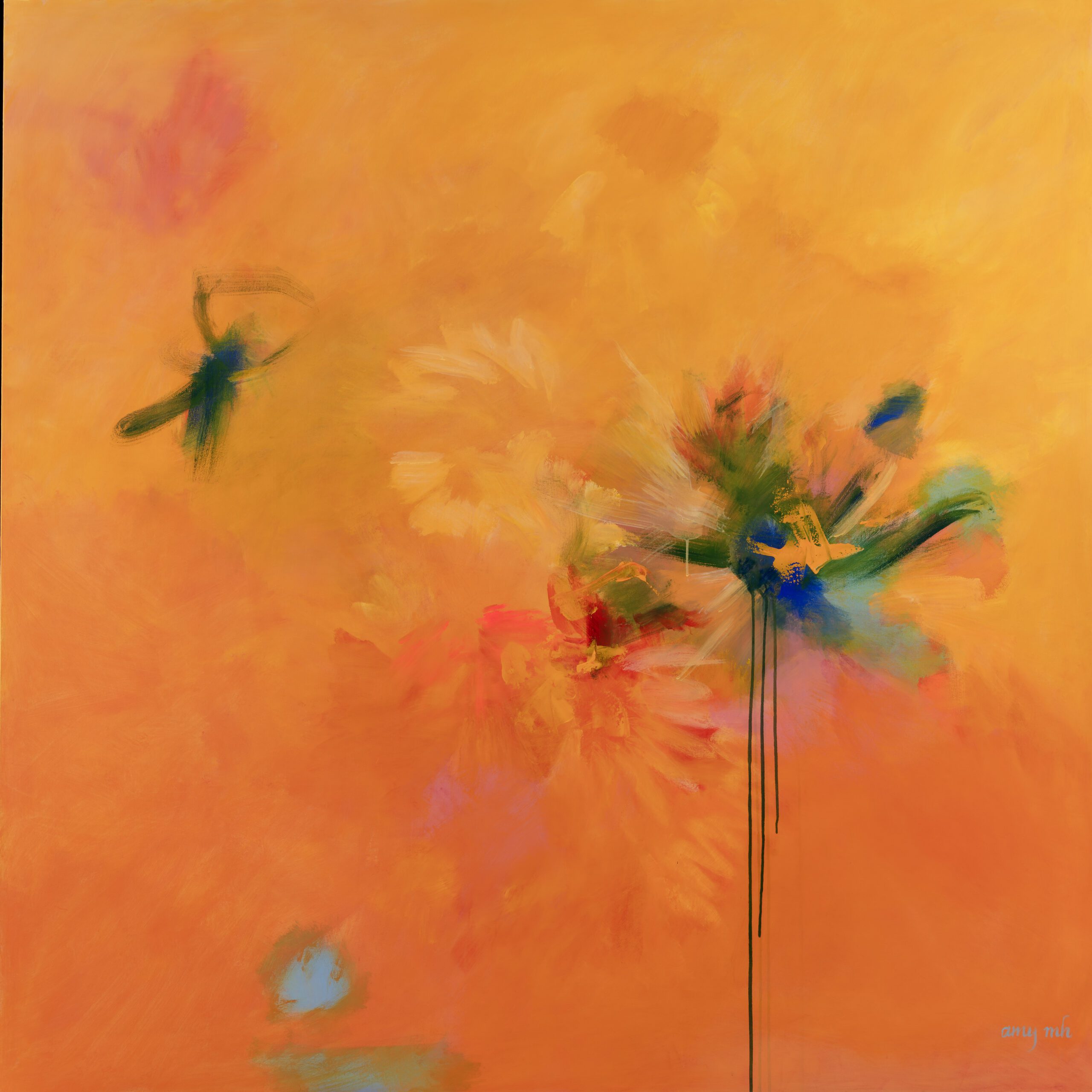 Confidence 72 x 72 abstracts 2026 Naples Florida Art Gallery
