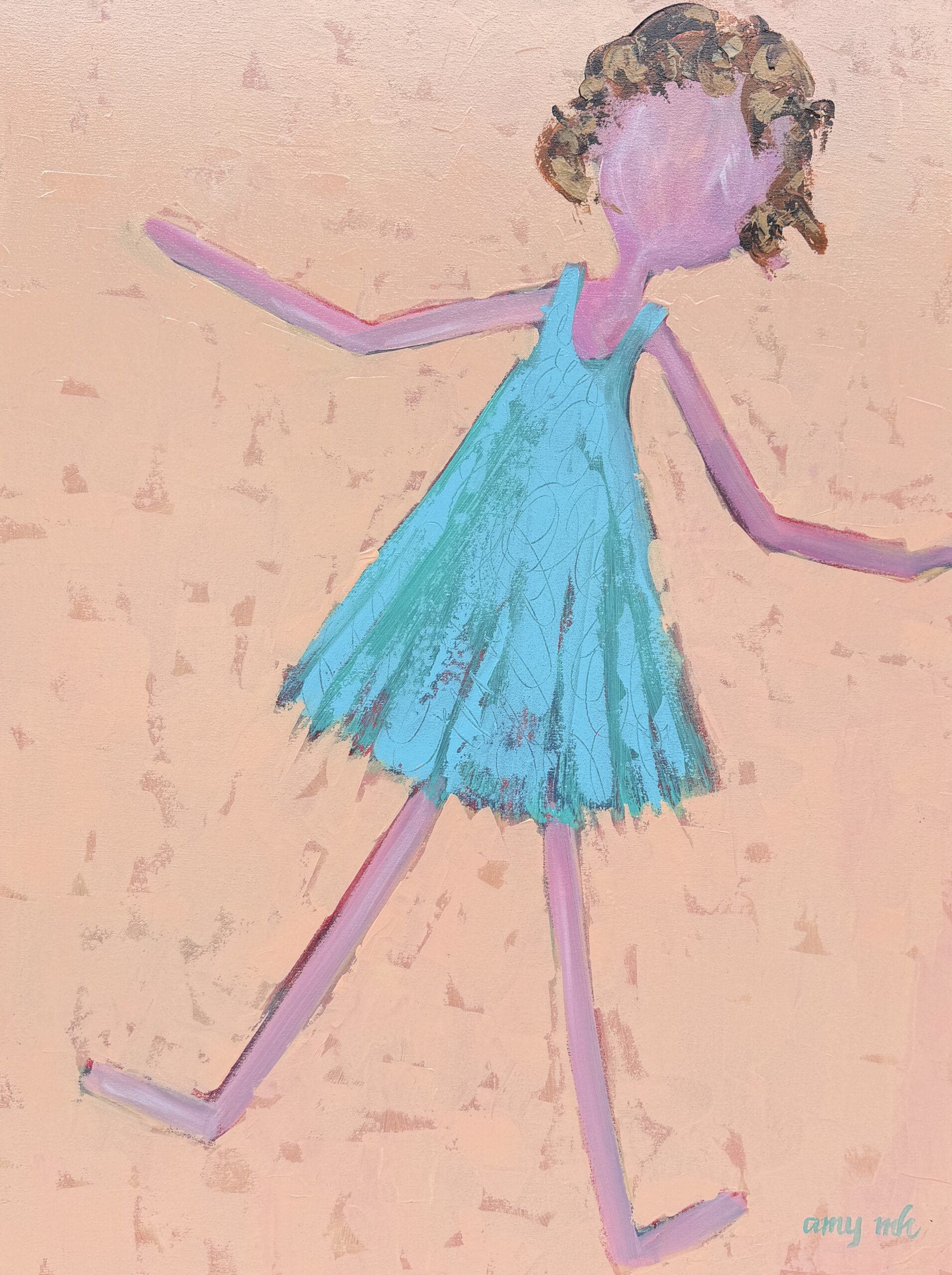 Barefeet (framed) 40x30 the girls 2026 Naples Florida Art Gallery