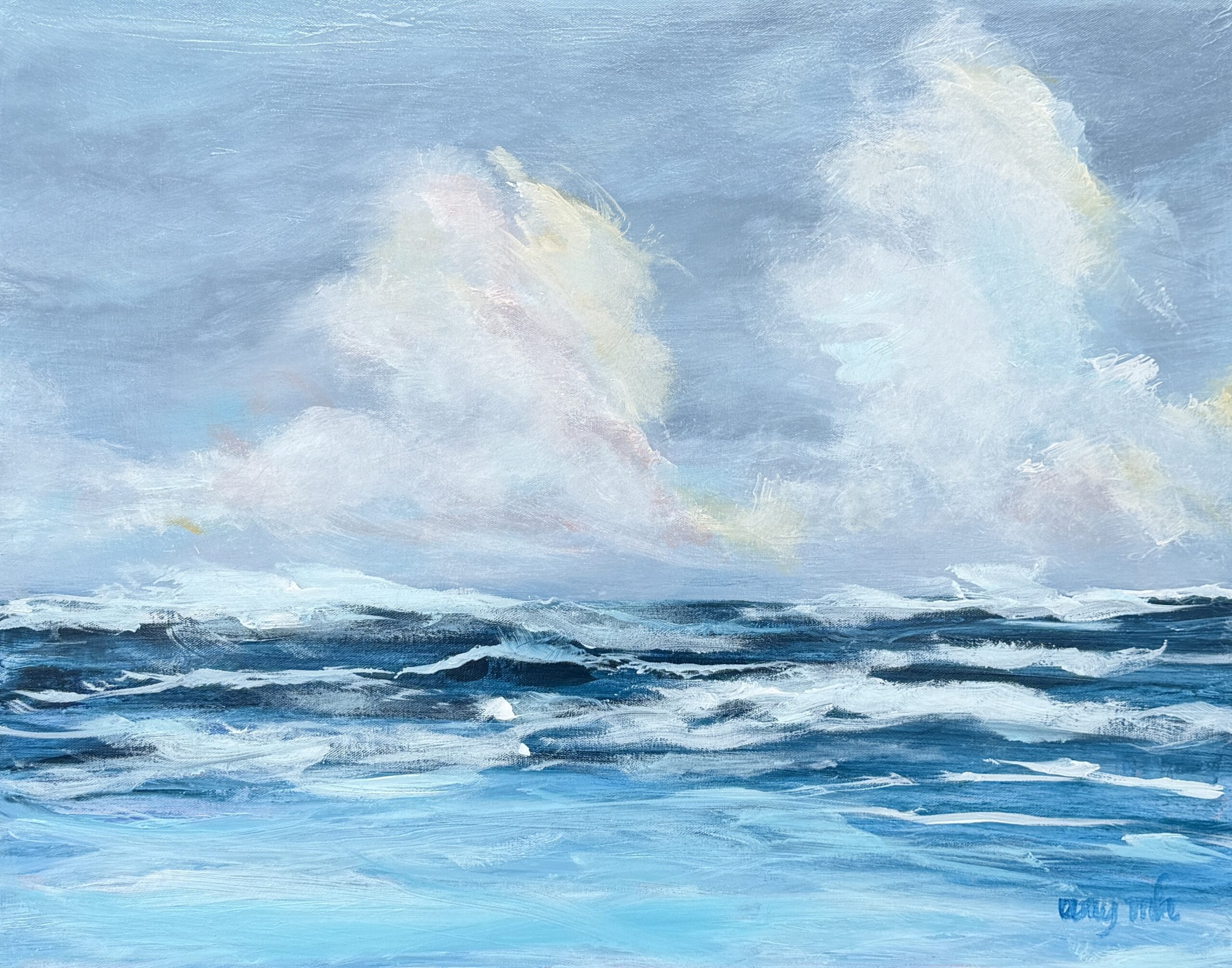 Making Waves 22x28 coastals 2026 Naples Florida Art Gallery